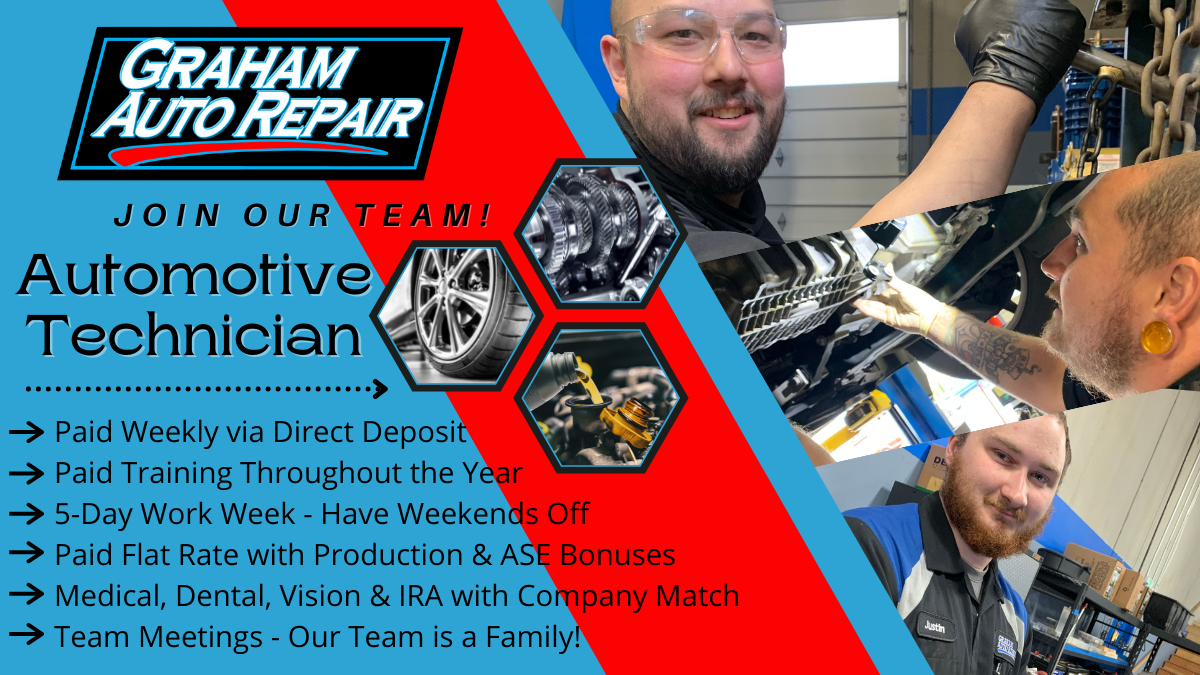 Automotive Technician Job Near Me in Graham, WA 98338 - Graham Auto Repair Mechanic